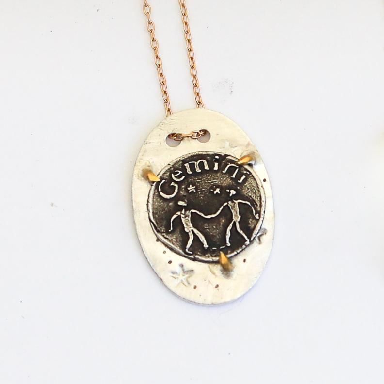 Signs of Zodiac Coin Necklaces