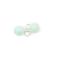Handmade Amazonite | Sterling Silver Coil Earrings | Eco-Friendly Jewelry | Hypoallergenic & Nickel-Free | Natural Stone